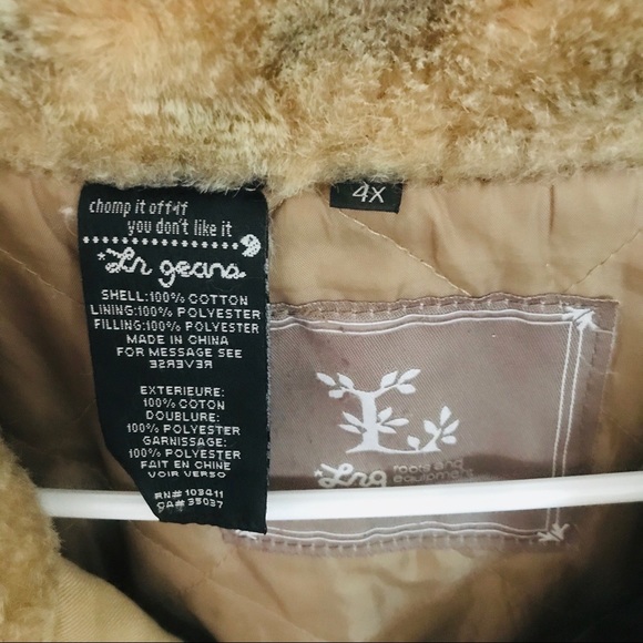 LRG Jacket Size 4XL With Fur - Picture 5 of 8